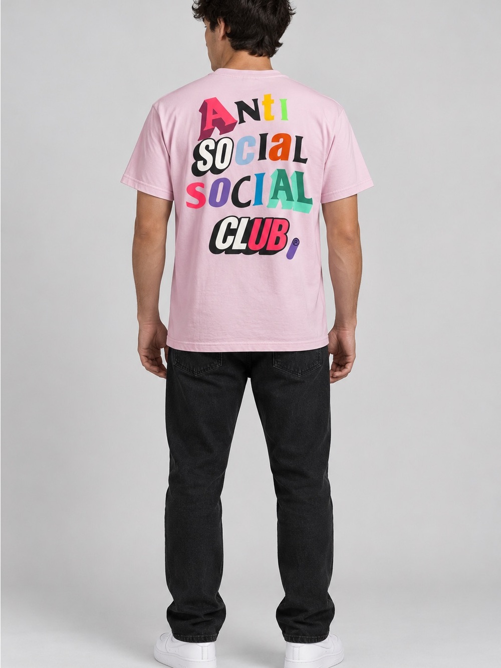 Anti Social Social Club The Real Me T-Shirt Light Pink Size Small NWT